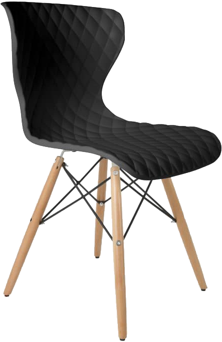 Roomfactory Crown jedálenská stolička - Čierna